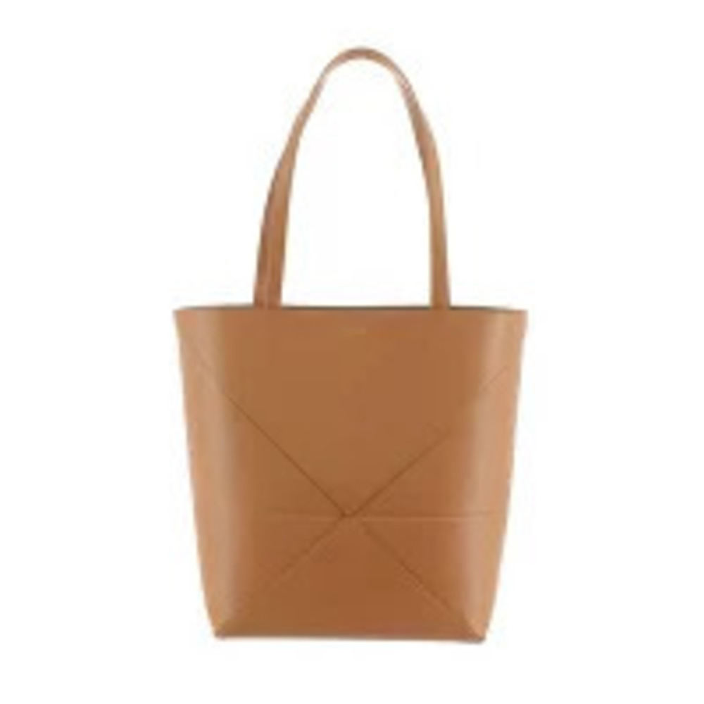 Loewe Puzzlefold Tote Leather Desert Bag